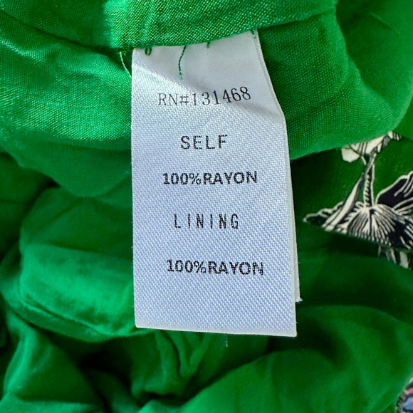 Women's VICI Green Floral Romper M - Picture 6 of 7